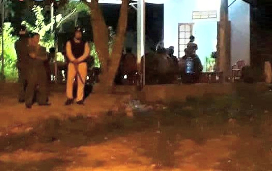 Hiện trường nam thanh niên ngã xuống và tử vong sau khi đi cấp cứu tại Bệnh viện Đa khoa tỉnh Quảng Trị