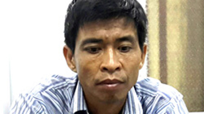 Trần Quang Trí thừa nhận hành vi trộm cắp. Ảnh: Cửu Long