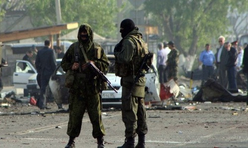 Lực lượng đặc nhiệm Nga ở vùng Kavkaz. Ảnh: tvcnews