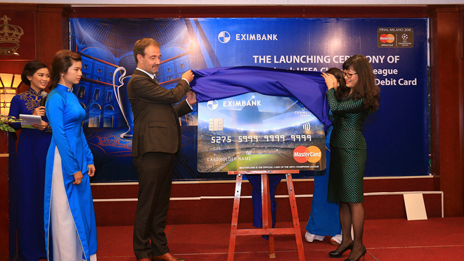 Ưu đãi đặc biệt nhân dịp ra mắt thẻ tín dụng, ghi nợ quốc tế Eximbank