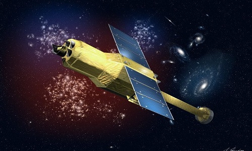 Vệ tinh Hitomin nghiên cứu hố đen có giá trị 273 triệu USD. Ảnh: JAXA.