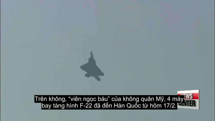 Dàn vũ khí Mỹ phô diễn uy lực ở bán đảo Triều Tiên