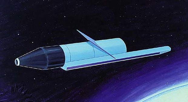 Mô hình tàu vũ trụ động cơ nguyên tử của Nga.