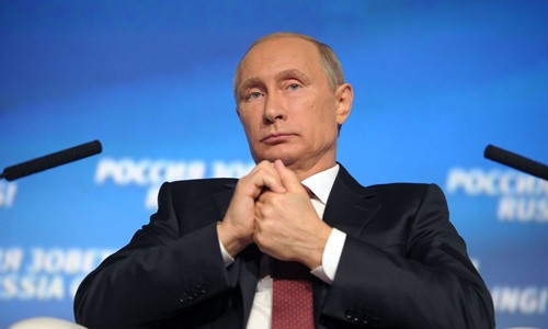 Tổng thống Nga Vladimir Putin. Ảnh: AFP