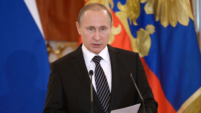 Tổng thống Nga Vladimir Putin. Ảnh: Reuters.