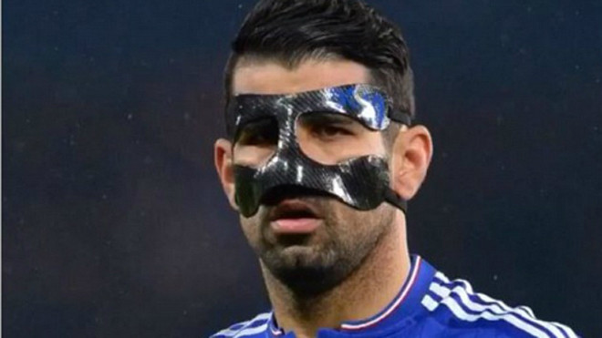 Bức ảnh của Diego Costa được PSG lồng vào video. Ảnh: Vine.