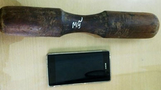 Tang vật vụ án. Ảnh: H. Phong.