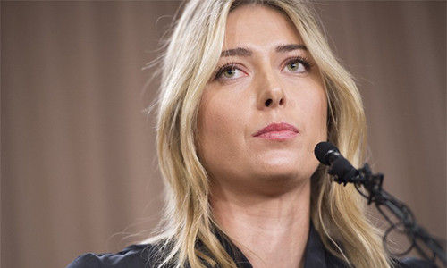 Sharapova nói cô sử dụng meldonium suốt 10 năm qua mà không biết rằng chất này mới bị đưa vào danh mục cấm từ đầu năm 2016. Ảnh: AFP.