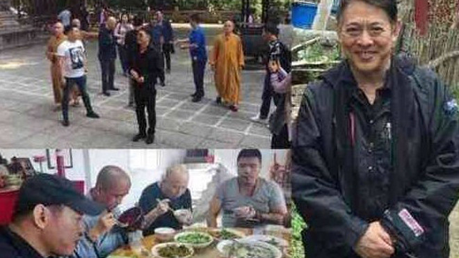 Hình ảnh của Lý Liên Kiệt tiều tụy, già nua ở tuổi 53. Ảnh: QQ. 