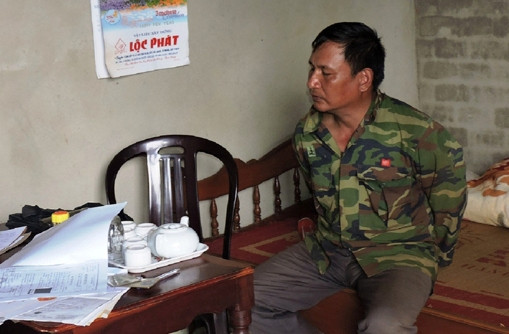 Đối tượng Chính bị bắt tại nhà riêng.