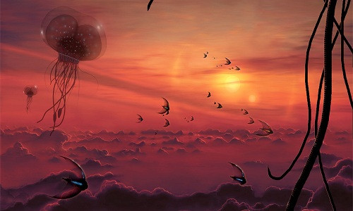 Sinh vật ngoài Trái Đất có thể phát triển mà không cần hành tinh cố định. Ảnh minh họa: Mark Garlick.