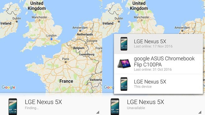 Android có sẵn công cụ tìm điện thoại bị thất lạc trên máy.