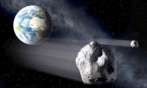 4 thiên thể sẽ đi qua Trái Đất hôm 21/12. Ảnh minh họa: Universe Today.