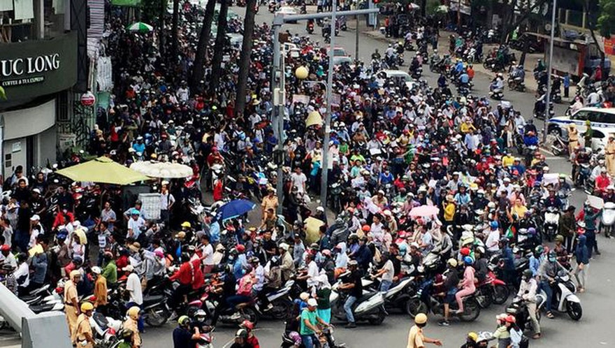 Trên 1.000 ‘mắt thần’ chống bạo động, tụ tập gây rối ở trung tâm TPHCM