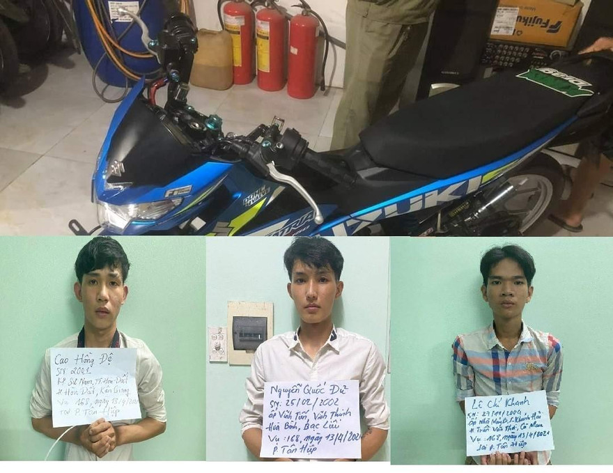 Giả danh cảnh sát hình sự, chặn cướp xe người đi đường