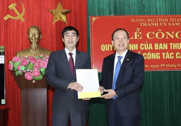 Nguyên Bí thư Tỉnh đoàn Thanh Hoá làm Bí thư Thành uỷ Sầm Sơn