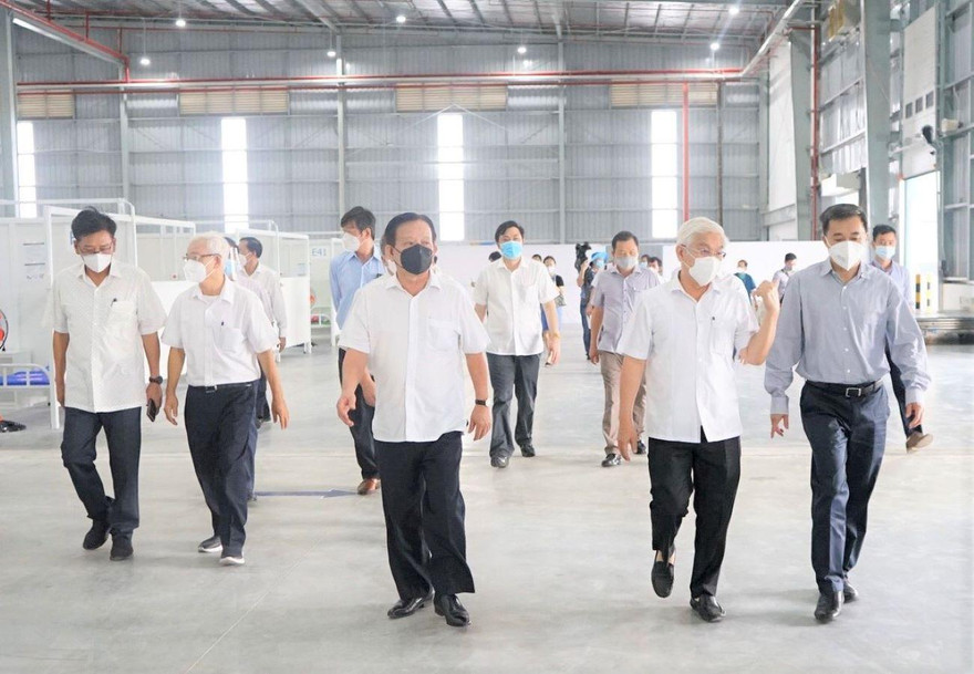 Becamex IDC chính thức đưa vào hoạt động Khu điều trị bệnh nhân COVID-19 với 5.300 giường