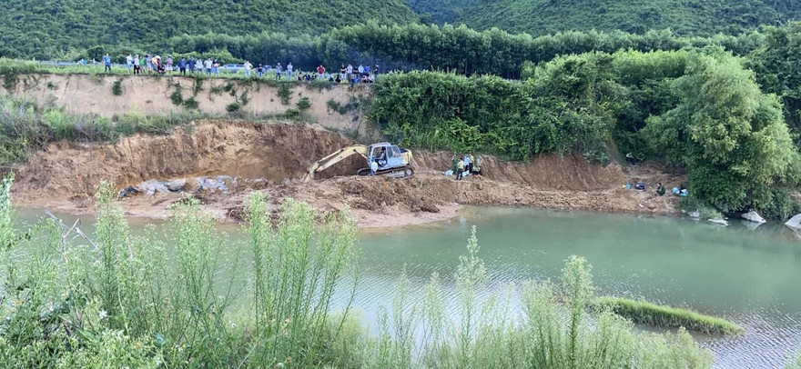 Khu vực phát hiện cây gỗ Sưa.