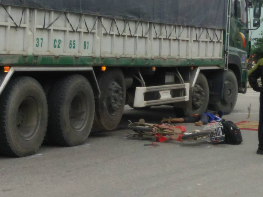 Hiện trường vụ tai nạn