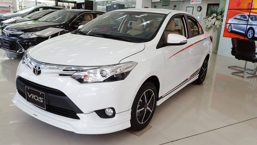 Mẫu xe Vios của Toyota
