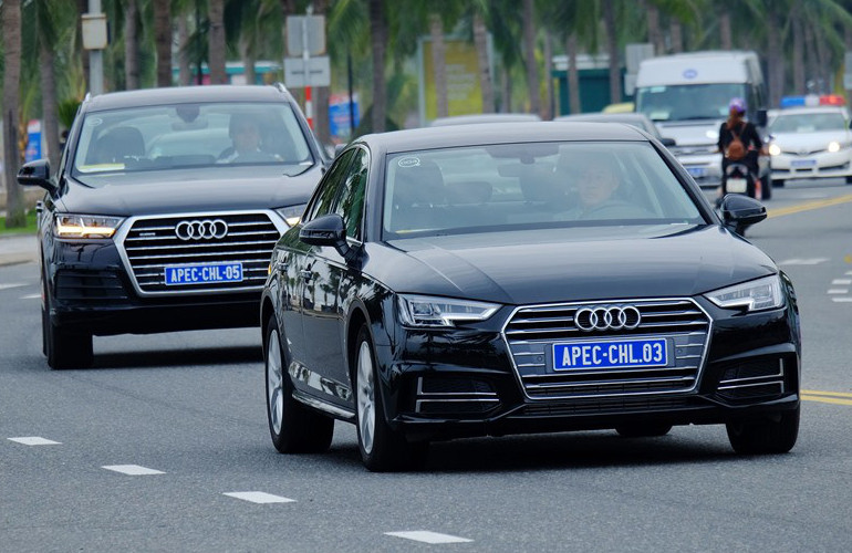 Loạt xe Audi phục vụ APEC được ưu đãi gì?