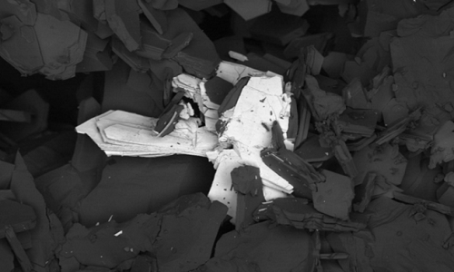 Ichnusaite chỉ tồn tại trên đảo Sardinia ở Italy. Ảnh: Robert Downs/Đại học Arizona.