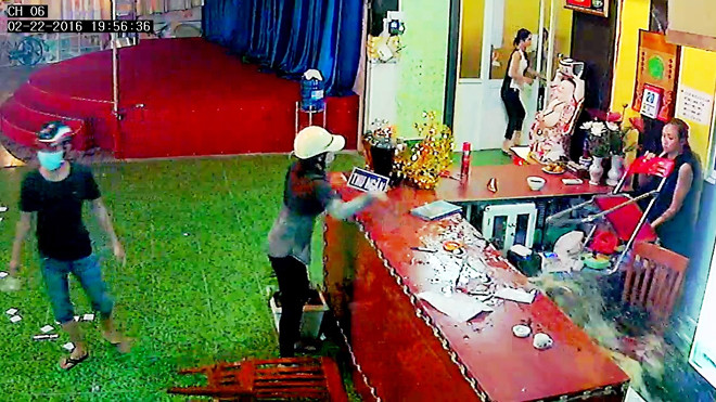 Nơi chủ quán bị tấn công