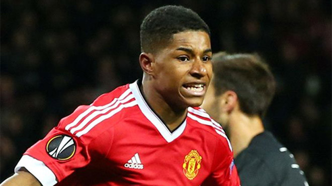 Rashford là tài năng triển vọng đi lên từ lò đào tạo của chính Man Utd. Ảnh: Reuters