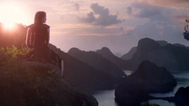 Cảnh trong phim Pan năm 2015.