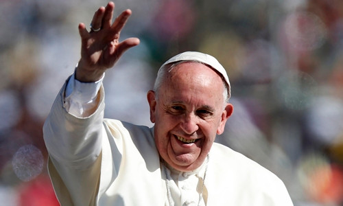 Giáo hoàng Francis. Ảnh: Reuters.