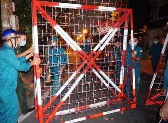 Phong tỏa khu vực nơi ở của bệnh nhân 2585