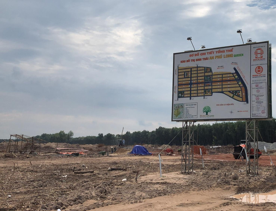 Đại dự án BĐS ở Bình Dương bị xử lý vì xây dựng không phép