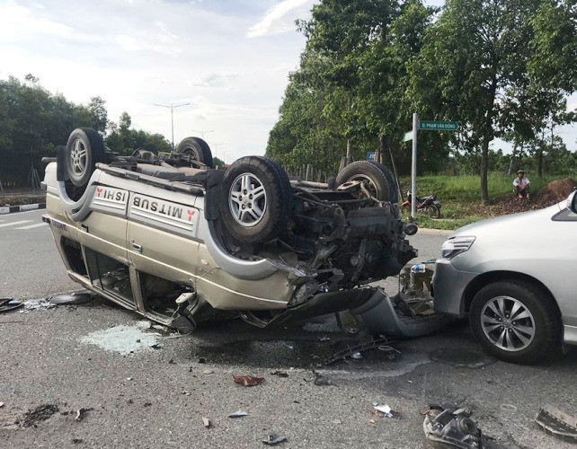 Hiện trường vụ tai nạn