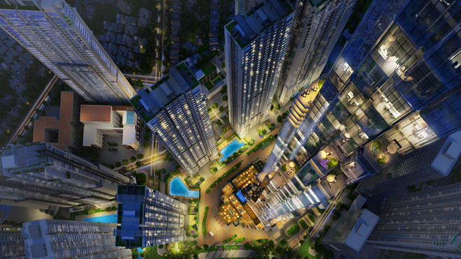 Mở rộng quần thể The Landmark 