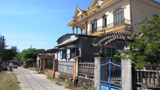 Vụ án mạng xảy ra rạng sáng 25/6 tại ngôi nhà này khiến hai anh em họ cùng thiệt mạng. Ảnh: Ngọc Văn