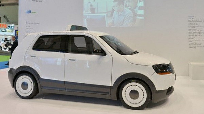 Xe taxi điện ở Singapore. (Nguồn: asianscientist.com)