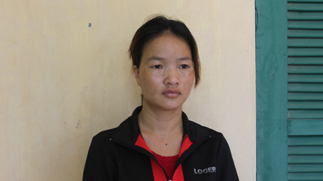 Đối tượng Lò Thị Ún. Ảnh: VOV Giao thông