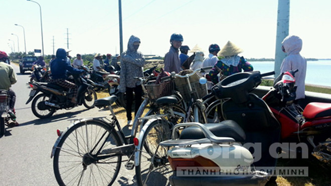 Hiện trường nơi phát hiện thi thể