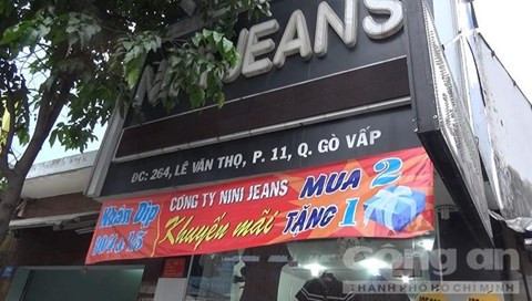 Cửa hàng nơi xảy ra vụ cướp - Ảnh: Thiên Long