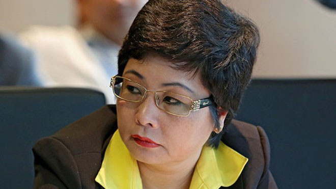 QH chính thức bãi nhiệm ĐBQH Châu Thị Thu Nga. Ảnh Như Ý