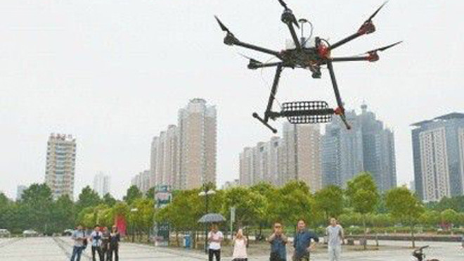 Máy bay không người lái dự kiến sử dụng trong kỳ thi tuyển sinh