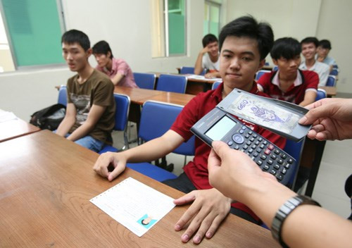 Những điều thí sinh cần lưu ý ở phòng thi