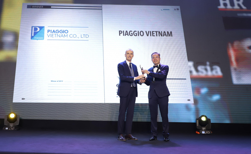Piaggio Việt Nam được bình chọn là nơi làm việc tốt nhất châu Á