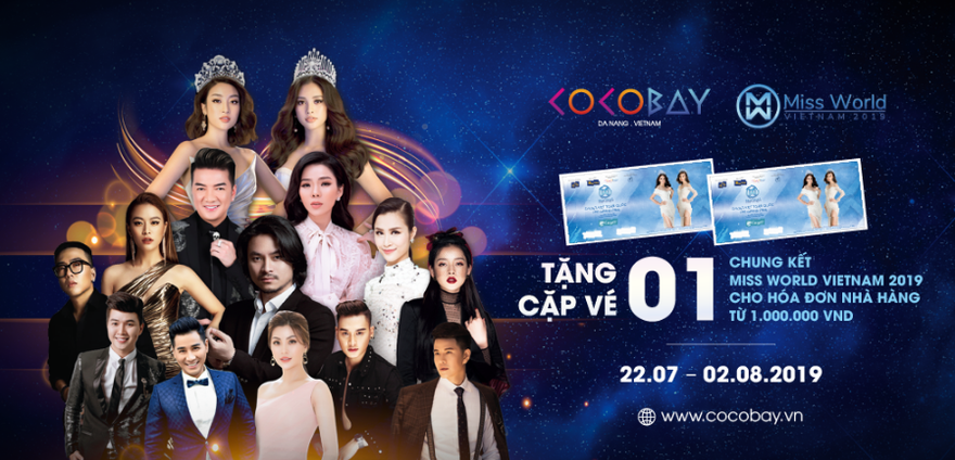 Tặng ngay vé chung kết Miss World Vietnam 2019 