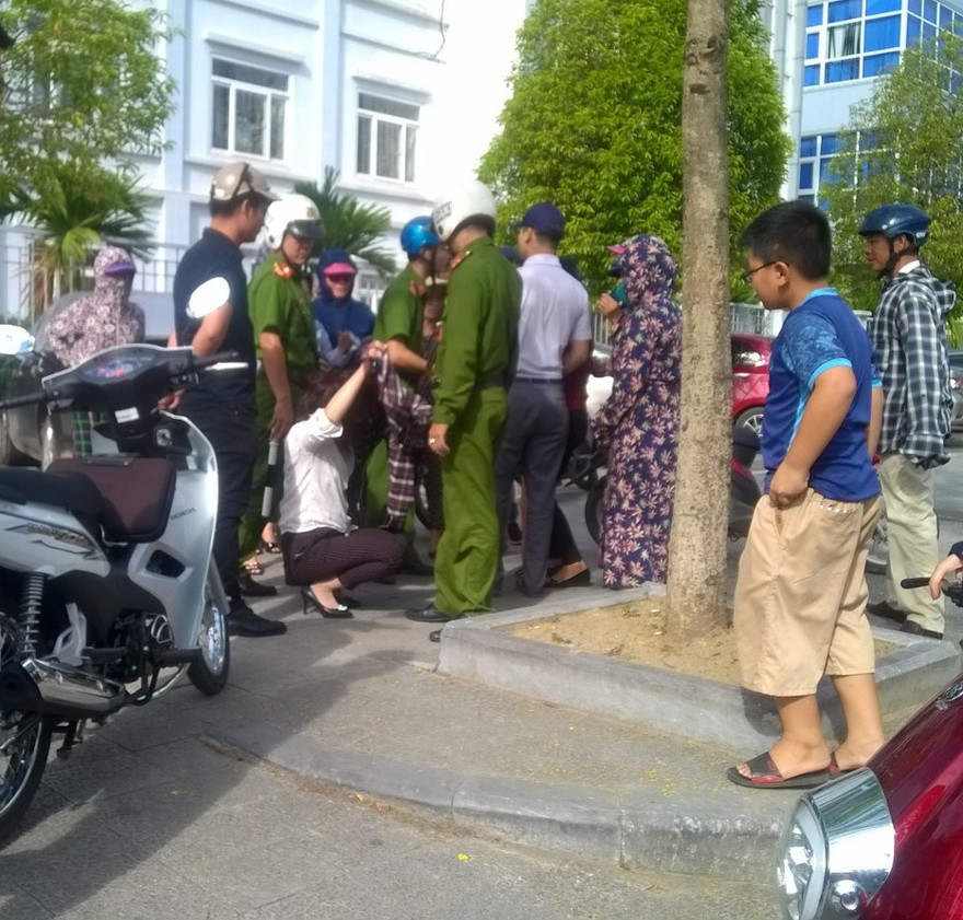 Hiện trường nơi xảy ra vụ việc