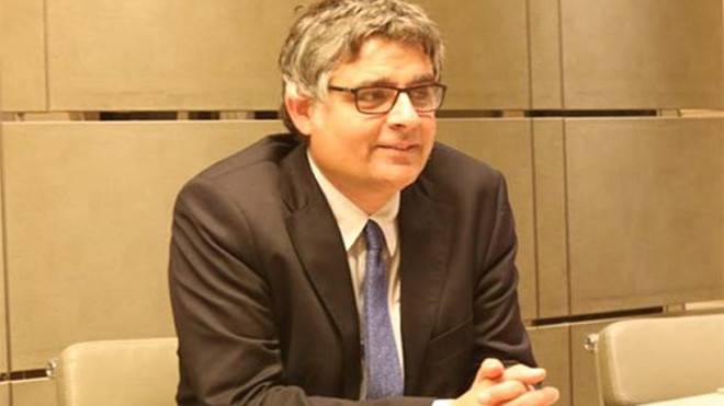 Ông Saul Nassé, Giám đốc điều hành toàn cầu mới của Hội đồng khảo thí tiếng Anh ĐH Cambridge - Ảnh: Thiên Thảo