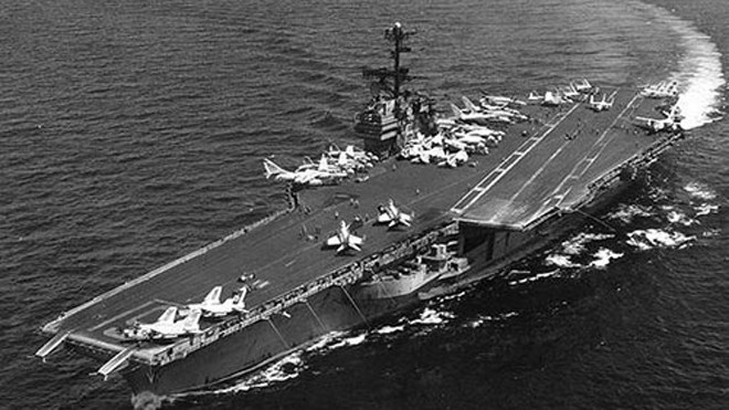 Tàu USS Ranger Ảnh: U.S. Navy