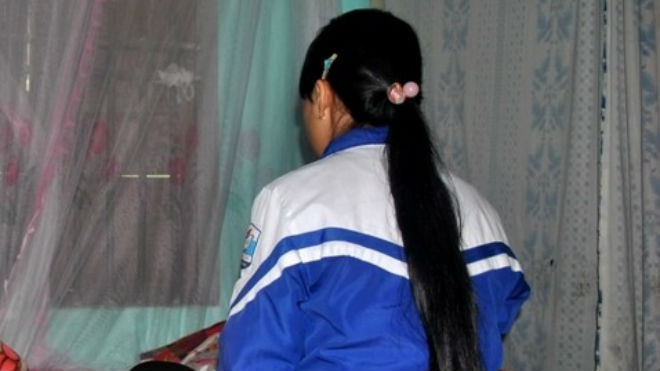 Chi kể lại lần bị hại đời. Ảnh: Duy Cảnh 