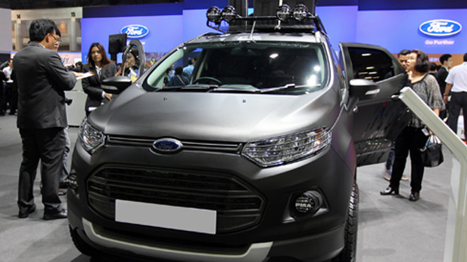 Ford EcoSport được nâng cấp ngoại hình trở thành off-road.
