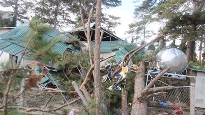 Hiện trường vụ tai nạn